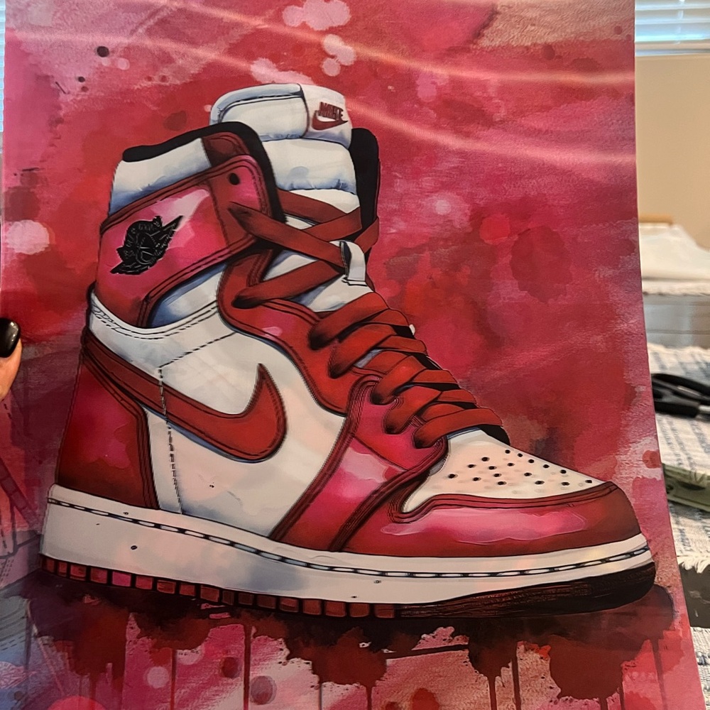 Jordan 1 Off-White 3D Lenticular Poster 16x12